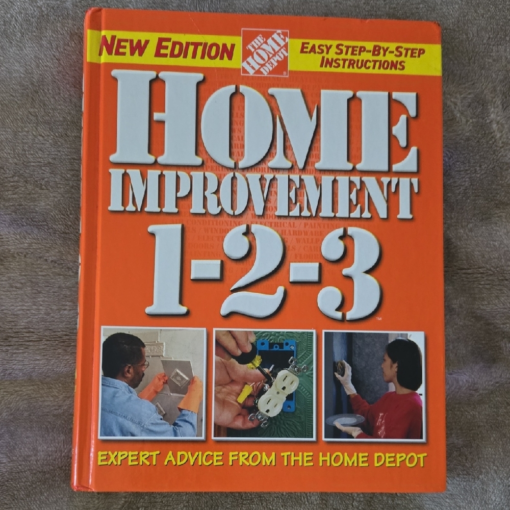 The Home Depot Orange Home Improvement Book